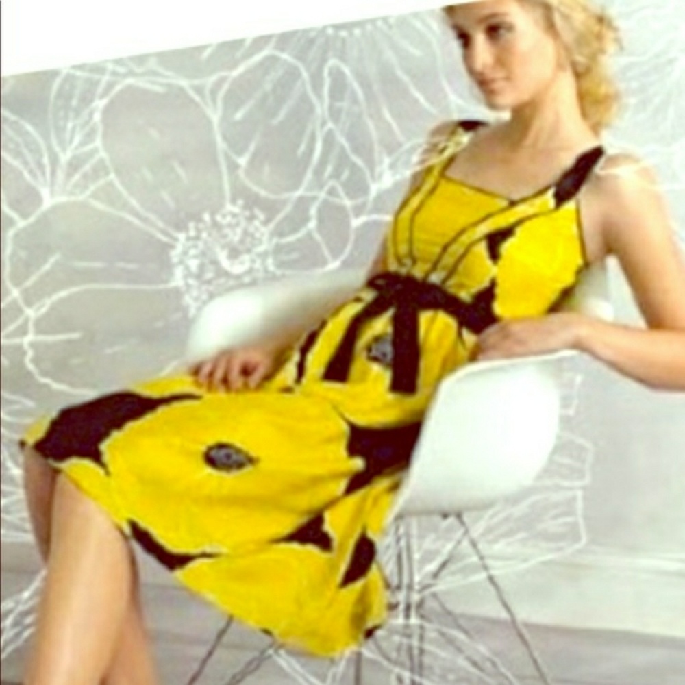 Anthro Moulinette Soeurs Sleeveless Silk Dress